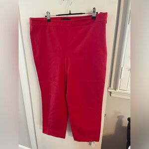 Talbots Chatham crop pants. Size 14